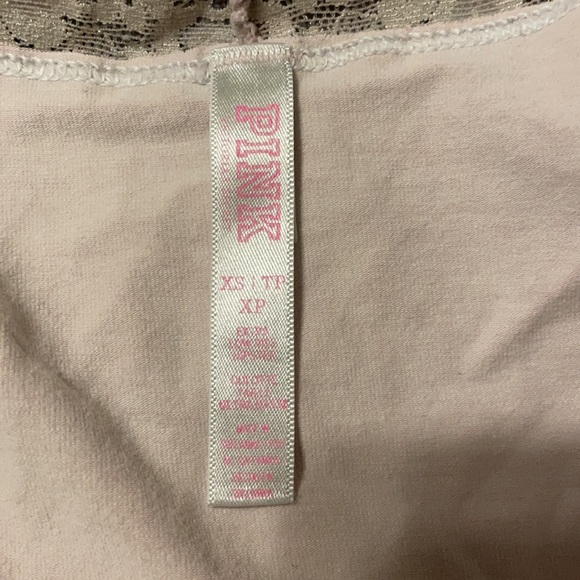 Victoria Secret Pink Lace Waist Cotton Hipster XS - Picture 3 of 3